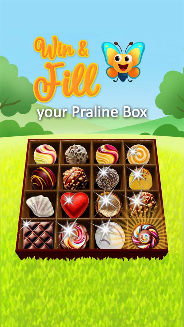 Zrzut Praline Paradise: późniejsza plansza